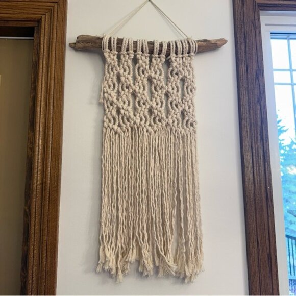 Handmade Macramé Wall Hanging - Picture 11 of 11
